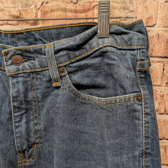 Levi's 514 Classic Blue Denim Jeans Size W32 L32 - Picture 4 of 15